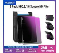 NEEWER Square ND Filter 4"x5.65" Dual Sided 30 Multi Nano Coated Cinema ND Filter for NEEWER Matte Box for Tilta SmallRig ND1.8 6 Stops