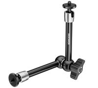NEEWER ST08 9.8"/25cm Adjustable Friction Magic Arm 1/4" Screw on Both Ends | Compatible with SmallRig Cage, Flash, LED Light, Microphone, Monitor, SuperClip, Max Load 4.4lb/2kg