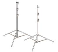 NEEWER Stainless Steel Photography Light Stand 260cm 2-Pack