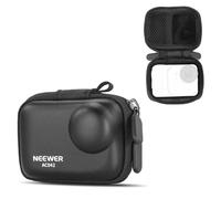 NEEWER Storage Case Compatible with Insta360 GO Ultra, Protective Portable Travel PU Hard Shell Carrying Bag with Mesh Pocket & Carabiner, Action Camera Accessories, AC042