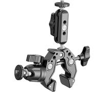 NEEWER Super Clamp with 3" Dual Ballhead Magic Arm, Ball Head Adapter, ST85