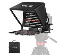 NEEWER Teleprompter X14 II with Upgraded Height Adjustable Mount QR Plate Compatible with 501PL, 14" HD Beamsplitter All Metal Frame for iPad Samsung DSLR, Assembly Free