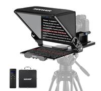 NEEWER Teleprompter X14 III with RT113 Remote/App Control, 45° Tilt 14" Beamsplitter All Metal Frame Upgraded Mount QR Plate Compatible with 501PL for iPad DSLR, Assembly Free