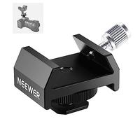 NEEWER Telescope Finderscope Mount Adapter All Metal with Cold Shoe & 1/4" Thread for Camera Hot Shoe Mount, Standard 1.3in/33mm Finder Dovetail Base for Sky Astrophotography, LS-T16