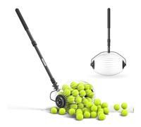 NEEWER Tennis Ball Roller Collector, 30-58 Inch Telescopic Golf Ball Retriever, No Bending Required, Fast Rolling Hopper Picker Upper for 40 Balls (2.4-2.7 inches), Tennis Training Accessories
