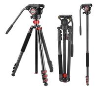 NEEWER TP72A Fluid Head Video Tripod Monopod