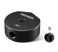NEEWER Tripod Adapter Compatible with Starlink Mini, Lightweight Aluminum Tripod Mount Conversion Adapter, Standard 1/4"" 3/8"" Threads, Not for the Pipe Adapter Mount Released After April 2025, NA03