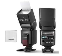 NEEWER TT560 Flash Speedlite Compatible with Canon Sony Nikon Panasonic Olympus Pentax and Other DSLR, Studio Light Digital Camera Speedlight with Standard Hot Shoe, Mini Stand, Cleaning Cloth & Bag