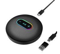 NEEWER UM04 USB Microphone, Desktop Omnidirectional Condenser Mic with 48KHz/24Bit Mute Noise Canceling for Online Meeting Recording Skype Teaching Compatible with Windows PC Mac Computer & Phone