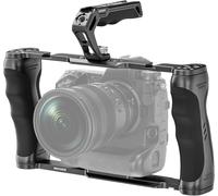 NEEWER Universal Camera Cage & Top Handle with 3/8" ARRI Locating Pins Kit, Vide