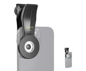 NEEWER Universal Phone Clamp for 17mm Threaded Lens, Professional Telephoto Lens Attachment & Adapter, Compatible with iPhone 15 Pro Max 15 Plus 14 13 Samsung Galaxy S24 S23 Ultra Google Pixel, PA007