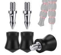 NEEWER Universal Rubber Feet Tripod Spike 3-Pack