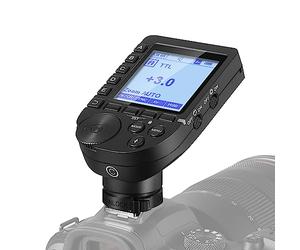 NEEWER Upgraded QPRO-C TTL Wireless Flash Trigger Compatible with Canon 1/8000s HSS Large Screen Slanted Design 5 Group 9 Customizable Functions for Q4 Q3 Z2 Z1 Z760 NW760 S101-300W PRO/400W PRO