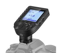 NEEWER Upgraded QPRO-N TTL Wireless Flash Trigger Compatible with Nikon 1/8000s HSS Large Screen Slanted Design 5 Group 9 Customizable Functions for Q4 Q3 Z1 Z760 NW420 S101-300W PRO/400W PRO