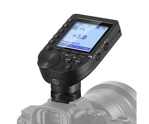 NEEWER Upgraded QPRO-S TTL Wireless Flash Trigger Compatible with Sony 1/8000s HSS Large Screen Slanted Design 5 Group 9 Customizable Functions for Q4 Q3 Z1 Z760 NW420 S101-300W PRO/400W PRO