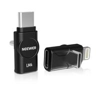 Neewer LM4 USB Type C OTG Adapter Set (2 Pack), USB C to USB C + USBC to iOS for iPhone iPad Android Phone CM28 Pro CM28 Ultra CM28 Wireless Mic Use While Charge, Not for PD Fast Charging