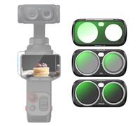 NEEWER Variable ND CPL Effect Filter Compatible with Insta360 Luna Ultra | ND2-32 Neutral Density, Adjustable Circular Polarizer, Black Diffusion 1/4 Filter for Mist Cinematic Effect, Black Frame