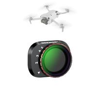 NEEWER Variable ND Filter Compatible with DJI Mini 4 Pro, ND2-32 1-5 Stops Snap On Multicoated HD Optical Glass Metal Slim Frame Drone Camera Lens Accessories for Aerial Photography Video Recording