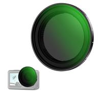 NEEWER Variable ND Filter Compatible with DJI Osmo Action 5 Pro/4/3, ND2-32 1-5 Stops Snap On Multicoated HD Optical Glass Neutral Density Action Camera Lens Filter Accessories