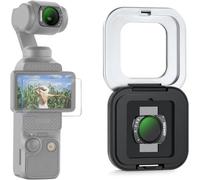NEEWER Variable ND Filter Compatible with DJI Osmo Pocket 3 & Creator Combo Accessories, Magnetic Multicoated ND2-32 Neutral Density Action Camera Lens Filter with Screen Protector & Case