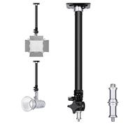 Neewer Wall Mounting Boom Arm 15-23.6 inches/38-60 Centimeters Adjustable Length with 1/4 inch to 3/8 inch Universal Adapter for Photo Studio Video Light, Monolights Photography
