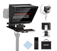 NEEWER X1 Pro II Teleprompter 9" All Metal with RT113 Remote/App Control, Quick Switch 1s Lock Arca Type QR Plate, Magnetic Phone Clamp Compatible with Android Smartphone, Assembly Free