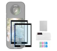 NEEWER X4/X5 Screen Protector Accessories Kit (2 Pack) Compatible with Insta 360 X5 Insta360 X4 Action Camera, 9H HD Anti Scratch Tempered Glass Touchscreen Protective Film, CA146