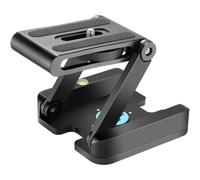 Neewer Z Flex Tilt Ball Head with Quick Shoe QR Plate Bracket for Camera Aluminium Alloy with Bubble Level for Canon Nikon Sony Camcorder Tripod Guide