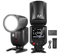 Neewer Z2-S TTL Round Head Flash for Sony 2.4G Wireless Speedlite