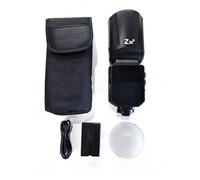NEEWER Z3R-N Round Flash Flash, 100 Ws TTL 1/8000s HSS Flash Unit for Photography with 3000 mAh USB C Battery, Touch Screen, Adjustment Lamps, Compatible with Nikon and Godox Wireless 2.4GHz X System