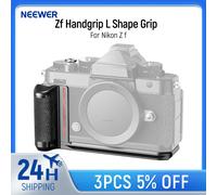 NEEWER Zf Handgrip L Shape Grip for Nikon Z f Ultra Thin Retro Formfitting Camera Mounting Baseplate with Handle & Aluminum Cap
