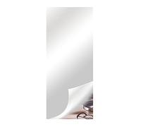NeeyBing Mirror Wall Stickers Flexible Mirror Sheets Self Adhesive Non Glass Mirror Tiles Mirror Stickers for Home Wall Decor, 50x150cm