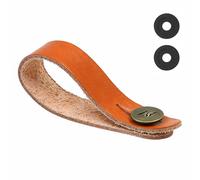 Nefelibata Guitar Strap Lock, Leather Guitar Strap Button, Headstock Adapter Tie,Guitar Neck Strap for Acoustic, Ukulele Strap & Mandolin,Come with Free 1 Pair Strap Locks