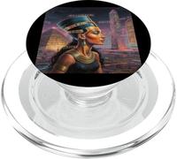 Nefertiti African American Black Queen Graphic PopSockets PopGrip for MagSafe