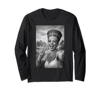 Nefertiti Ancient Queen Long Sleeve T-Shirt