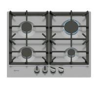 Neff 60cm N70 4 Burner Gas Hob T26CIP8N0 Stainless Steel