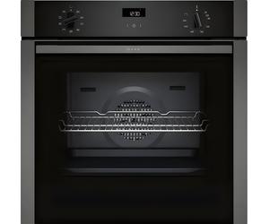 Neff B1ACE4AG3B - Black/Graphite Single Oven - 71L Built-In - A+ Energy
