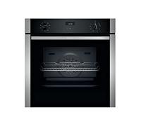 NEFF B1ACE4HN0B N50, Built-in Single Oven with Circotherm and Cliprails, Stainless Steel