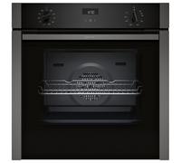 Neff B3ACE4AG3B N50 Slide & Hide 60cm Built-In Single Oven - Graphite Grey