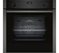 Neff B3ACE4AG3B N50 Slide & Hide 60cm Built-In Single Oven - Graphite Grey