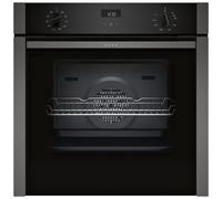 Neff B3ACE4HG0B N50 Built In Electric Single Oven in Black with Graphi