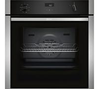 Neff B4ACF1AN3B N50 Built In Electric Single Oven in Black with Stainl
