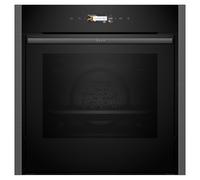 Neff B54CR71G0B N70 Slide & Hide Pyrolytic Multifunction Single Oven - GRAPHITE