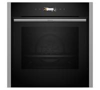 Neff B54CR71N0B N70 Slide & Hide Pyrolytic Multifunction Single Oven - STAINLESS STEEL