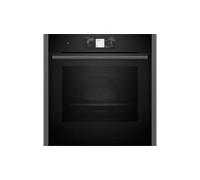 Neff B64CT73G0B N90 Slide and Hide Built-In Electric Single Oven Graphite