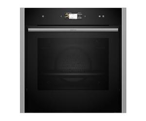 NEFF B64VS71N0 Built-in Oven N90, Built-in Oven, 60 x 60 cm, Slide&Hide, Full Touch TFT Display, Favorit, Vario Steam, Soft Open & Close, Black