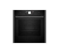 Neff B64VT73G0B N90 Slide and Hide Built-In Electric Single Oven Graphite