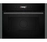 Neff C24GR3XG1B N70 Built-In Microwave with Grill, Graphite Grey