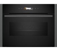 Neff C24MR21G0B N70 Compact Oven with Microwave Function, Graphite Grey