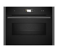 Neff C24MS31G0B N90 Built In Compact Electric Single Oven with Microwa